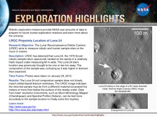 Enlargement of Luna 24