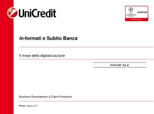 In- formati e Subito Banca