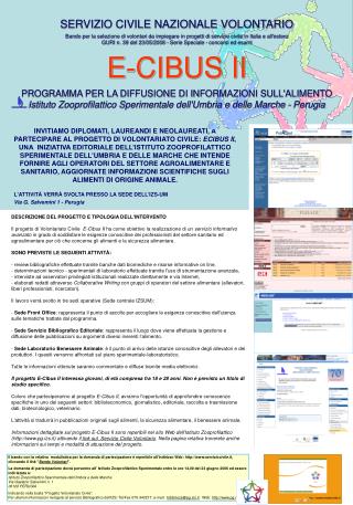 DESCRIZIONE DEL PROGETTO E TIPOLOGIA DELL'INTERVENTO