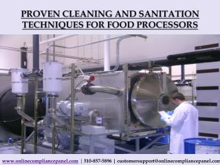 Proven Cleaning and Sanitation Techniques for Food Processor