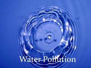 Water Pollution