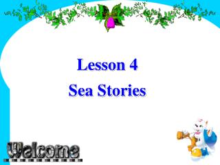 Lesson 4 Sea Stories