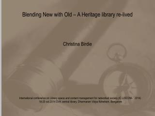 Blending New with Old – A Heritage library re-lived