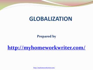 Globalization