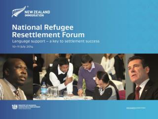 New Zealand Refugee Resettlement Strategy – overview