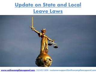 Update on State and Local Leave Laws