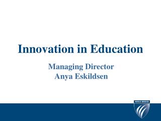 Innovation in Education