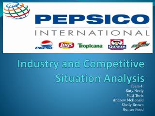 Industry and Competitive Situation Analysis