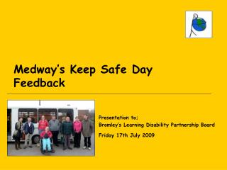 Medway’s Keep Safe Day Feedback