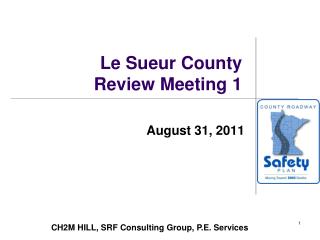 Le Sueur County Review Meeting 1