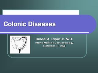 Colonic Diseases