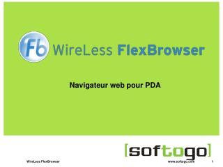 Navigateur web pour PDA