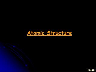 Atomic Structure