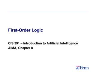 First-Order Logic