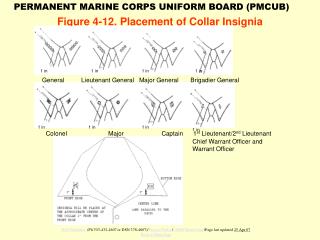 Figure 4-12. Placement of Collar Insignia
