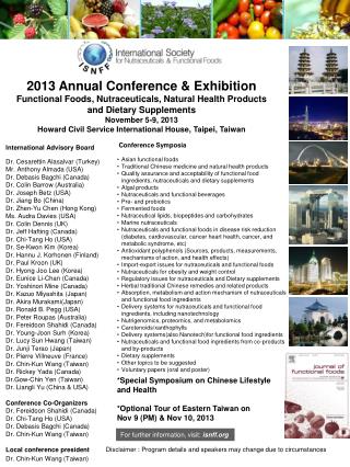 2013 Annual Conference &amp; Exhibition