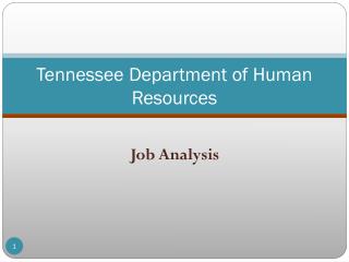 Tennessee Department of Human Resources