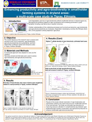 Enhancing productivity and agro-biodiversity in smallholder farming systems in dryland areas: