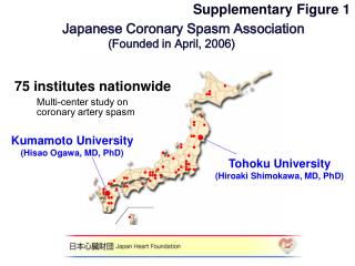 Japanese Coronary Spasm Association (Founded in April, 2006)