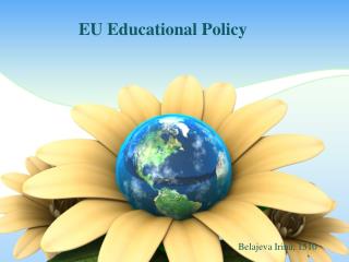 EU Educational Policy