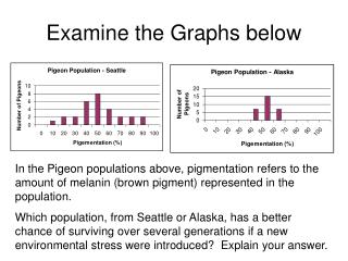 Examine the Graphs below