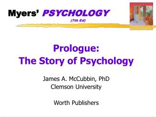 Myers’ PSYCHOLOGY 				(7th Ed)