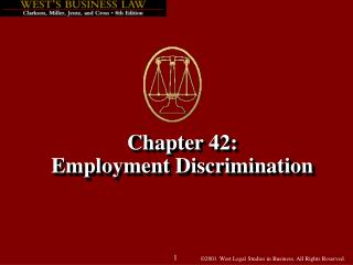 Chapter 42: Employment Discrimination
