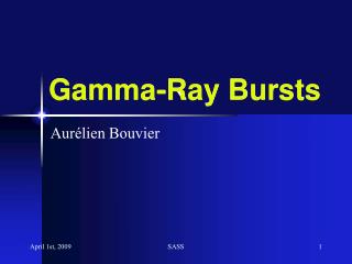 Gamma-Ray Bursts