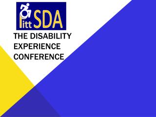 The disability experience conference