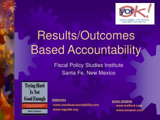 Results/Outcomes Based Accountability