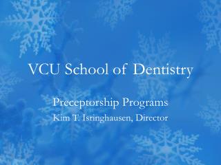 VCU School of Dentistry