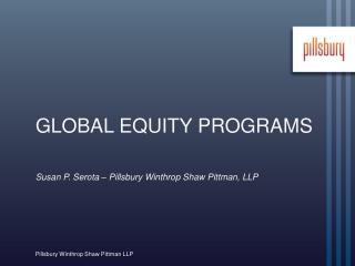 GLOBAL EQUITY PROGRAMS