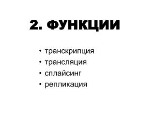 2. ФУНКЦИИ