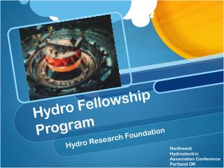 Hydro Fellowship Program