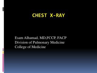 Chest X-ray