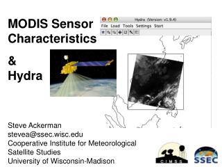 MODIS Sensor Characteristics &amp; Hydra