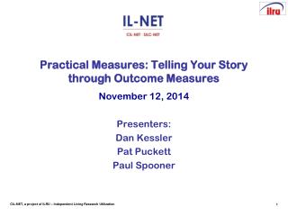 Practical Measures: Telling Your Story through Outcome Measures