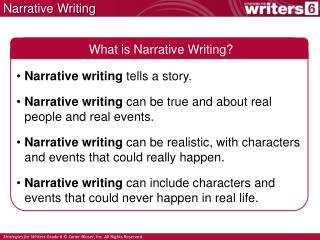 Narrative Writing