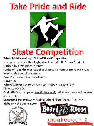 Take Pride and Ride Skate Competition