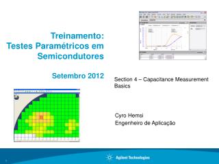 Treinamento : Testes Paramétricos em Semicondutores Setembro 2012