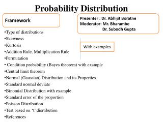 Probability Distribution