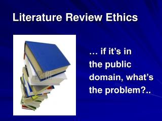 Literature Review Ethics