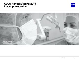 ASCO Annual Meeting 2013 Poster presentation