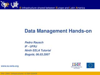 Data Management Hands-on