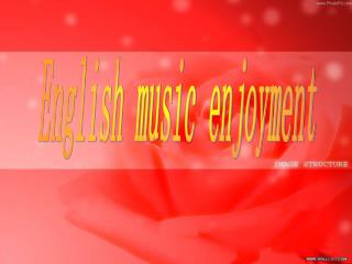 English music enjoyment