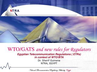 WTO/GATS and new rules for Regulators