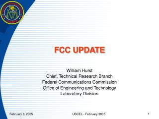 FCC UPDATE