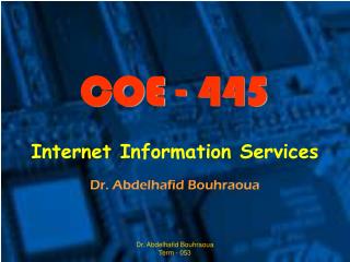 Internet Information Services