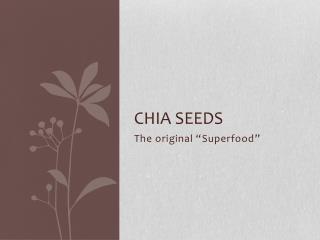 Chia Seeds