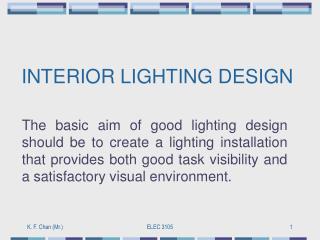 lighting in interior design ppt        <h3 class=